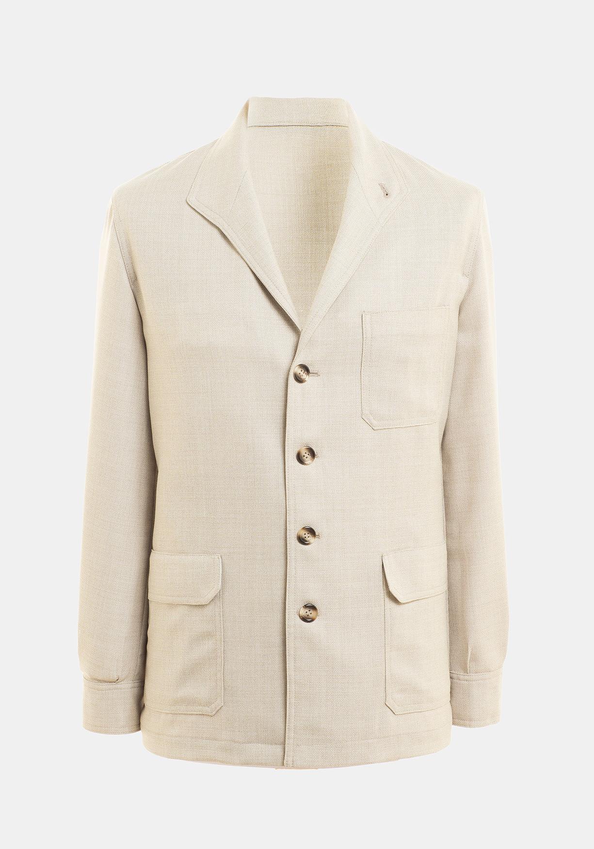 TEBA CLASICA BEIGE ESTERILLA LANA
