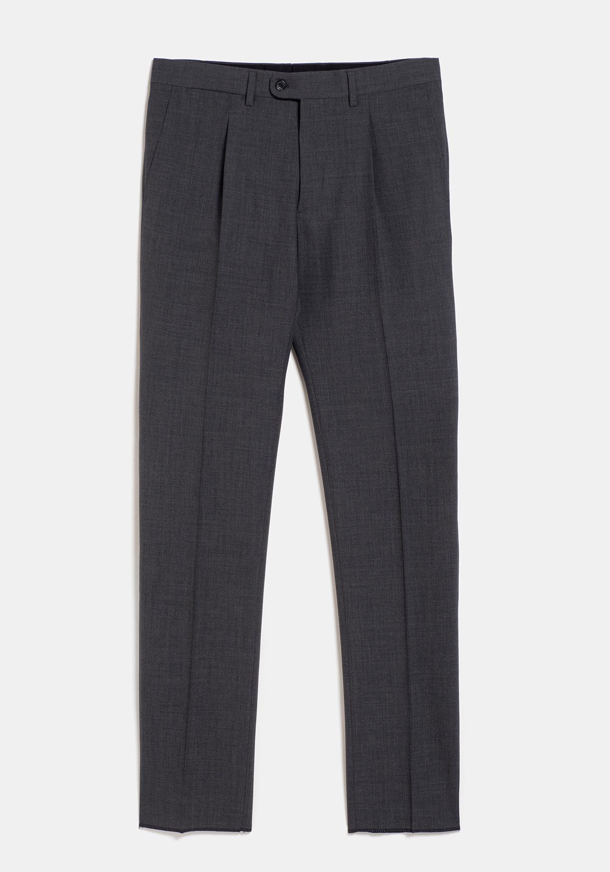 PANTALON VERANO GRIS MARENGO PINZA CINTURON