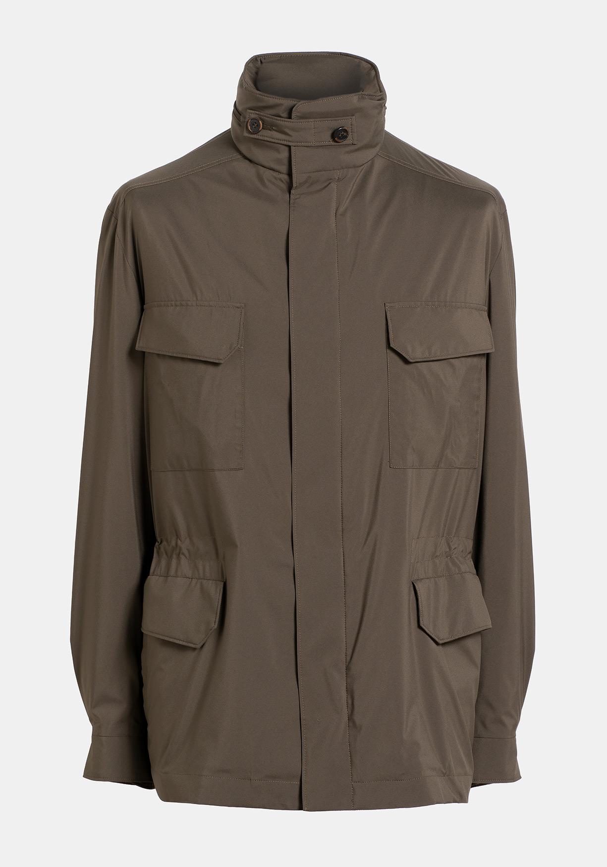 ANORAK TECNICO VERDE CUATRO BOLSILLOS