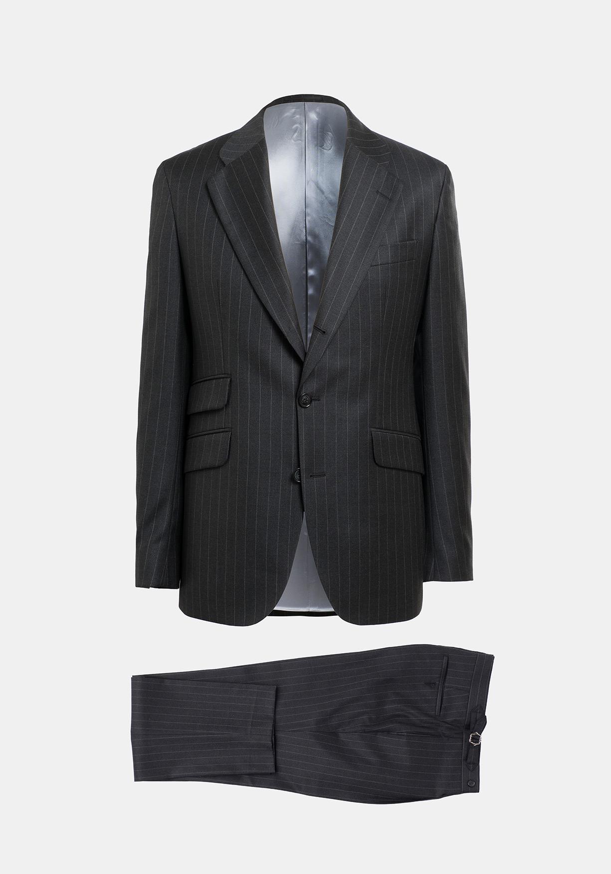 TRAJE LANA GRIS RAYA DIPLOMATICA BOLSILLO INCL. CER. EXT.