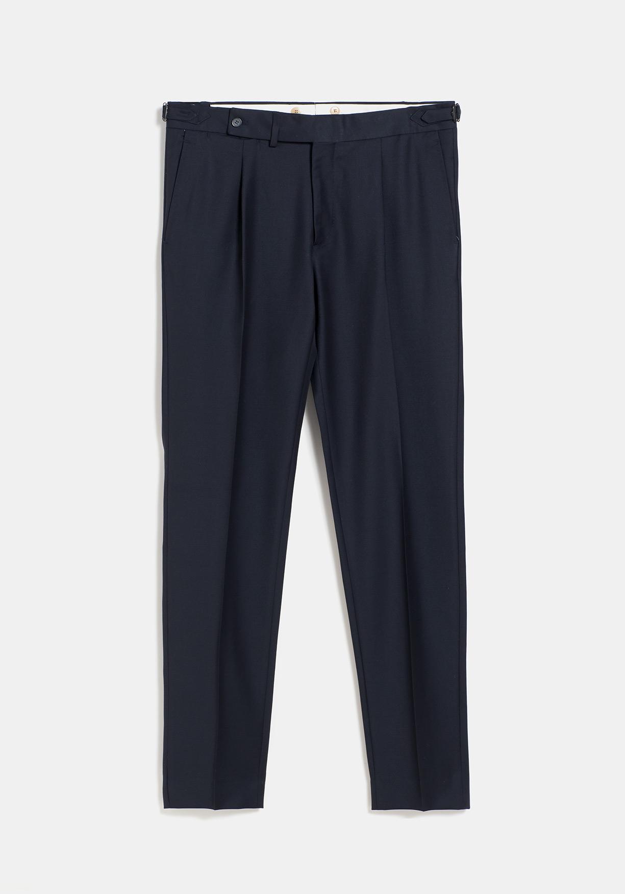 PANTALON LANA MARINO PINZA CEÑIDOR