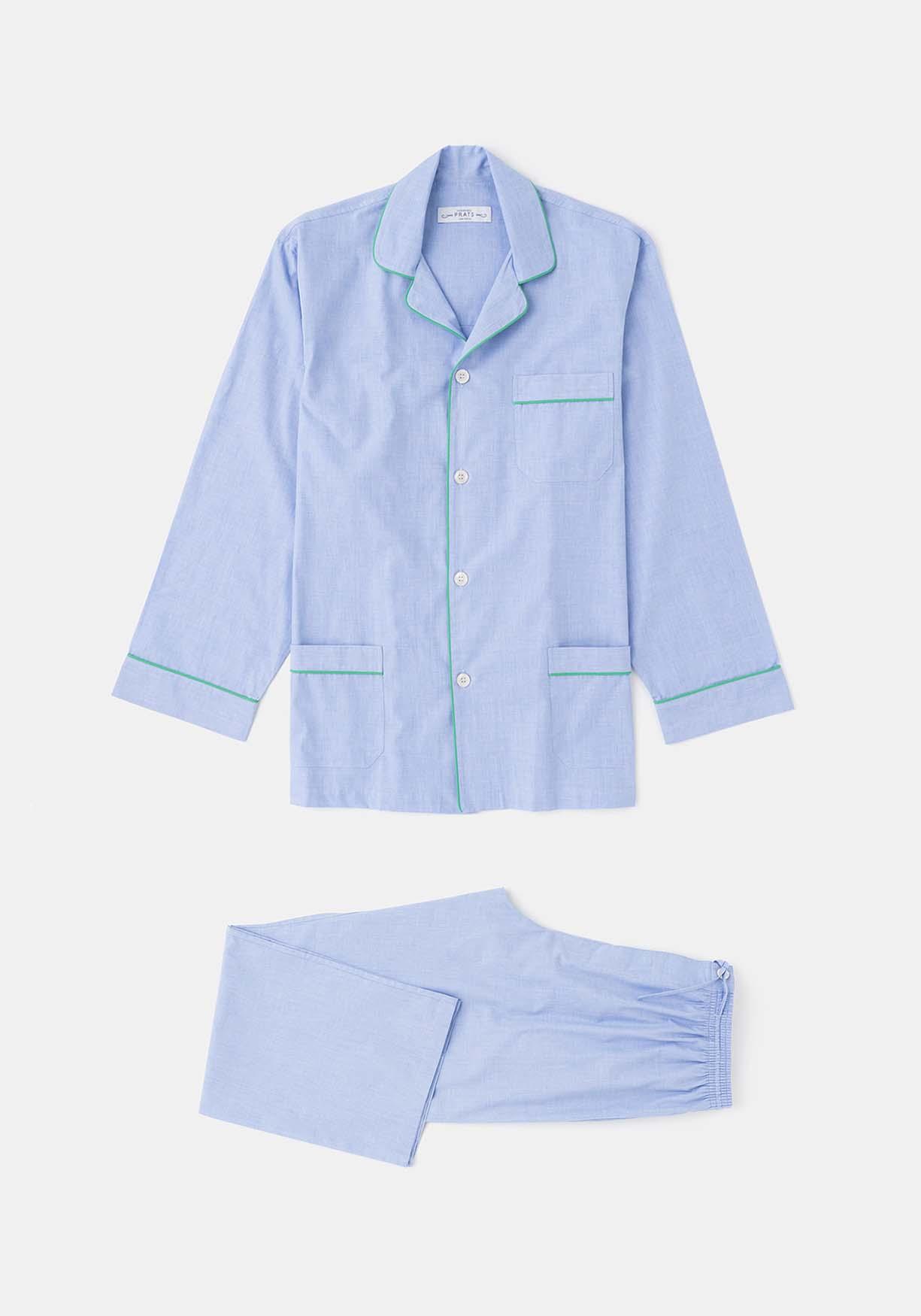 PIJAMA FIL A FIL VIVO VERDE