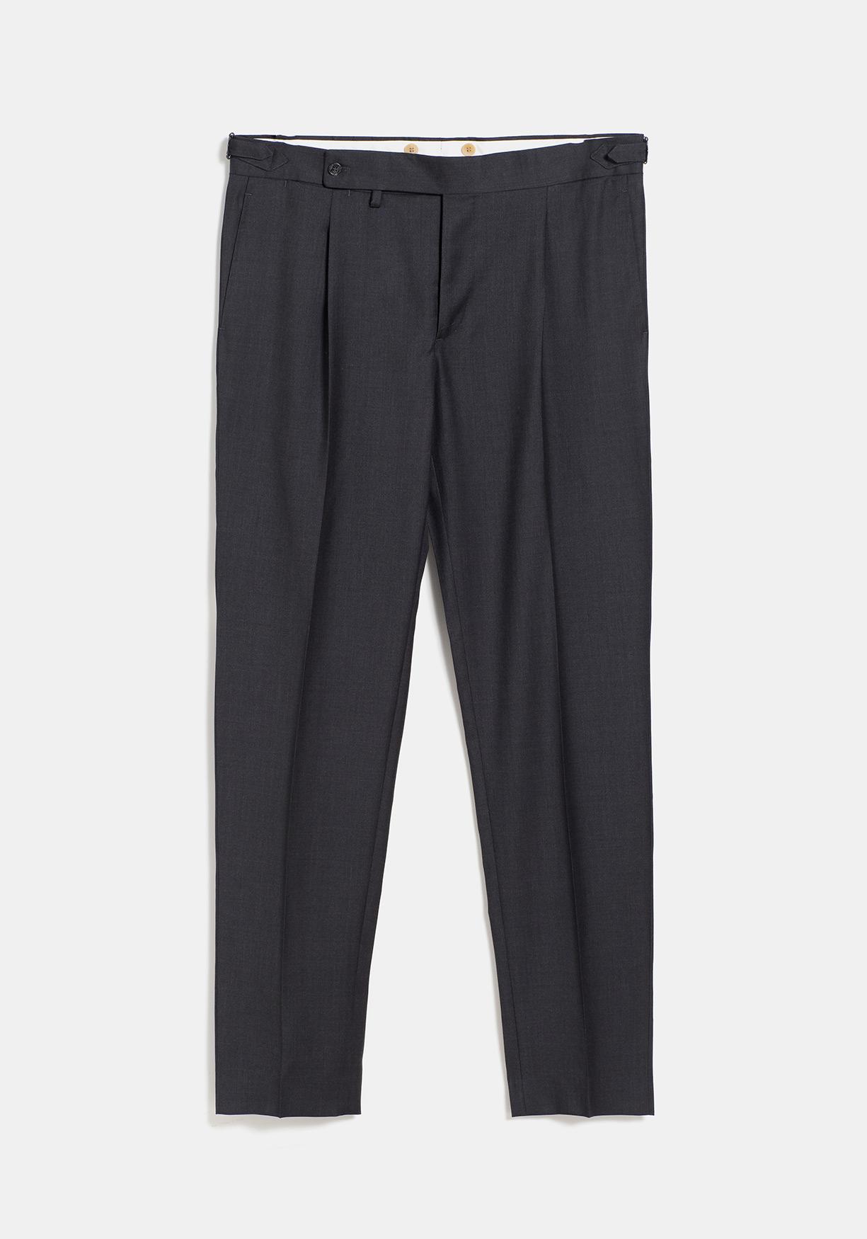 PANTALON LANA GRIS MARENGO PINZA CEÑIDOR